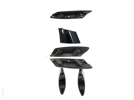 MERCEDES W177 2019+ IÇIN UYUMLU A45 SPOILER PIANO BLACK